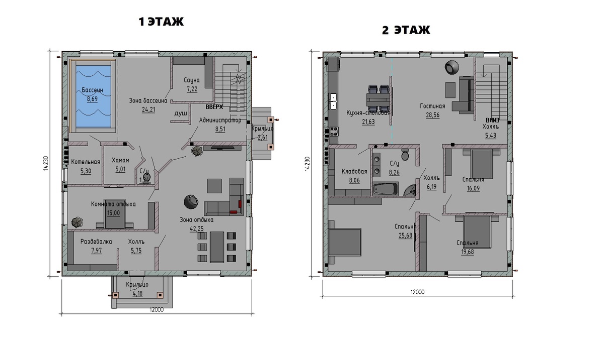 Планировка дома