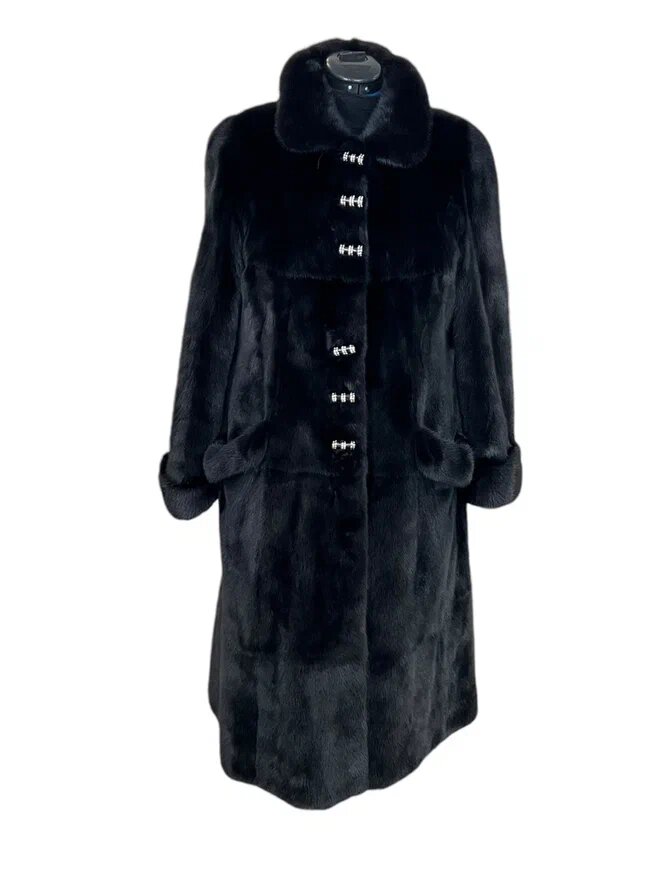 Переделка пальто из меха норки. Ателье Ирины Берзиной.