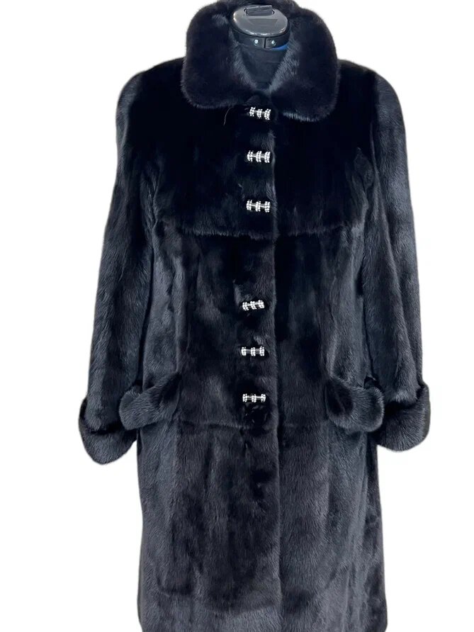 Переделка пальто из меха норки. Ателье Ирины Берзиной.