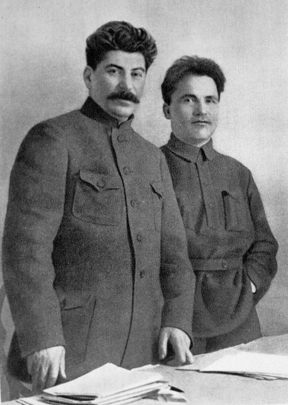 И.В. Сталин и С.М. Киров. г. Ленинград, 1926 год