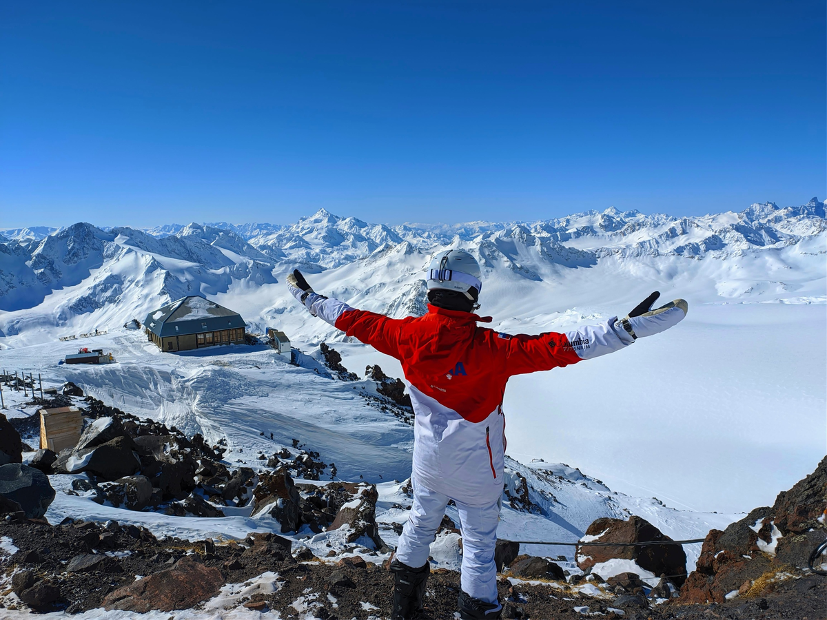 Шикарные виды на Эльбрусе