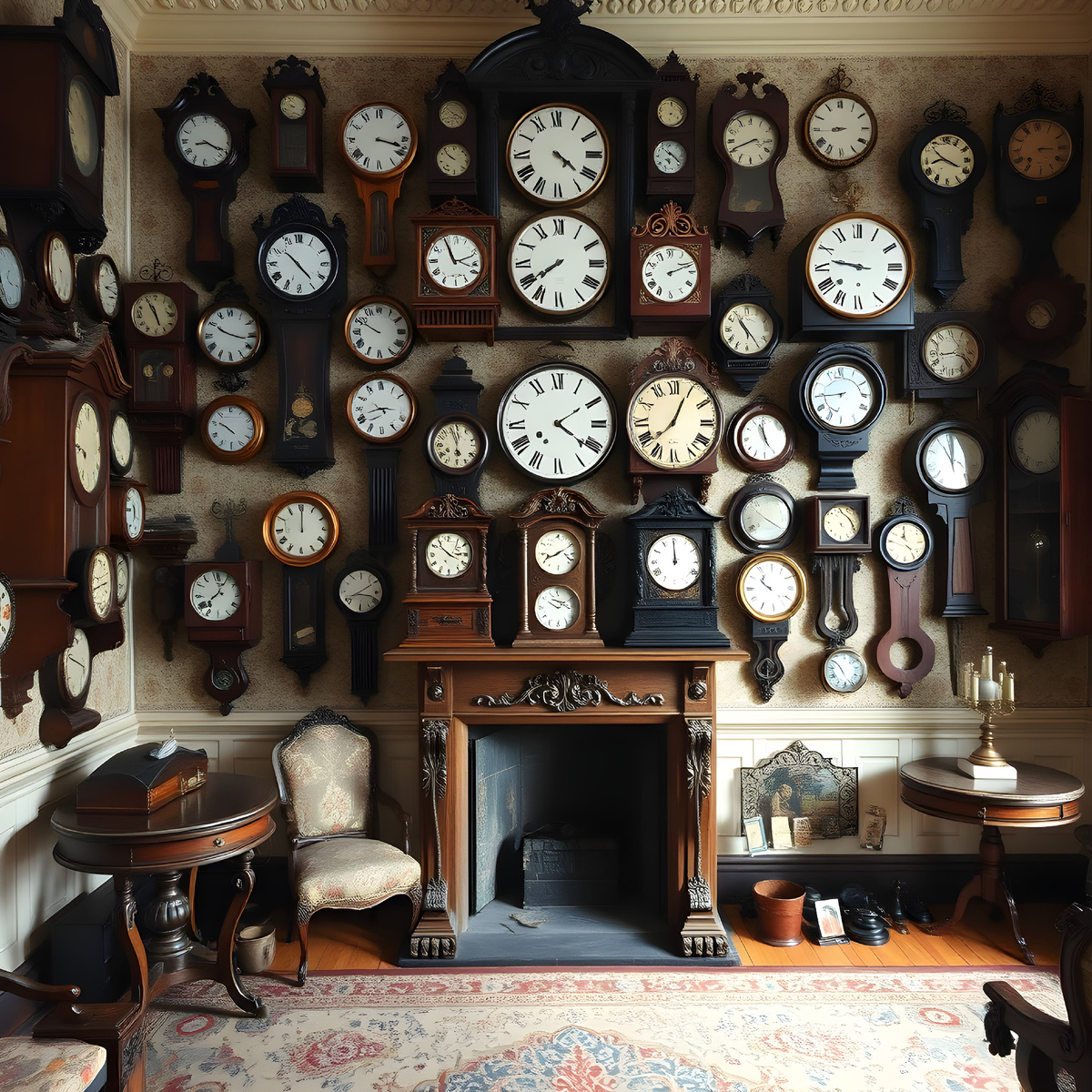 так видит нейросеть дом часовщика. Похоже