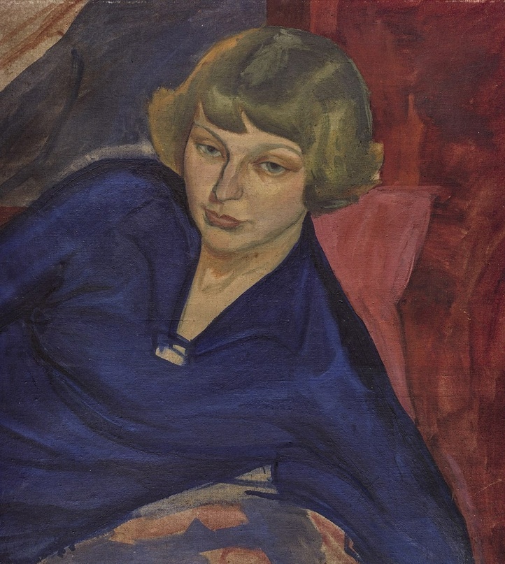 Магда Нахман. Портрет Марины Цветаевой. 1913 год.