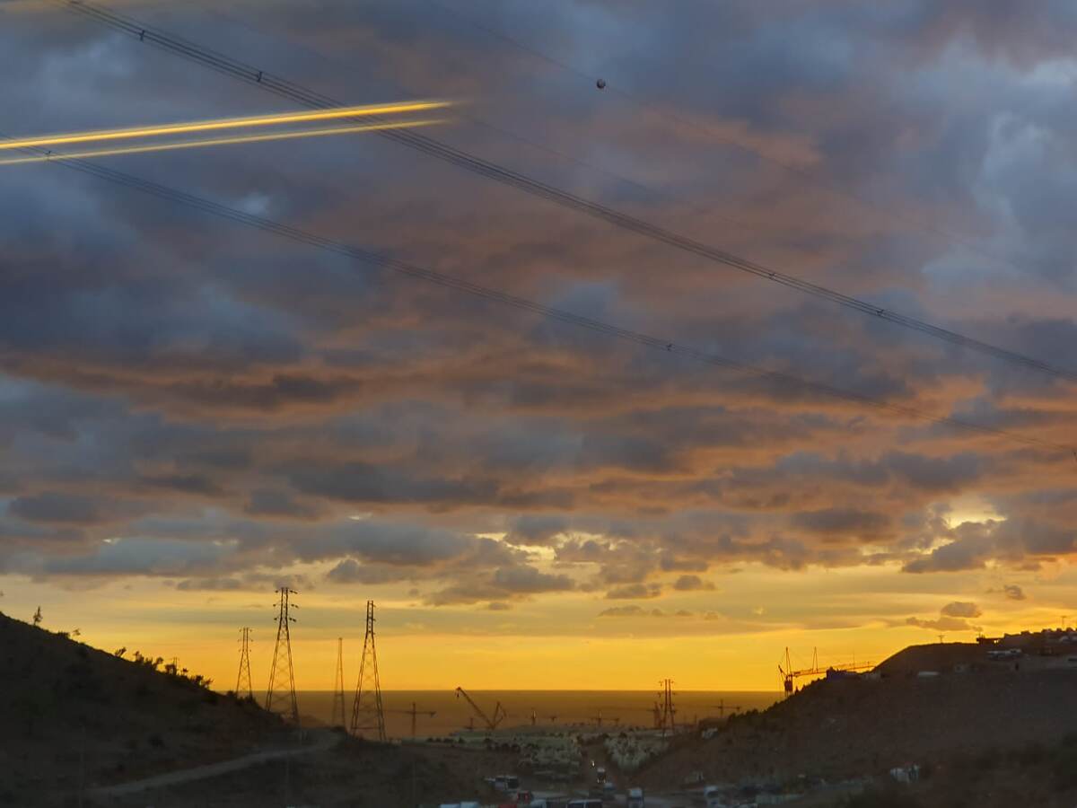 Примерно такое на закате