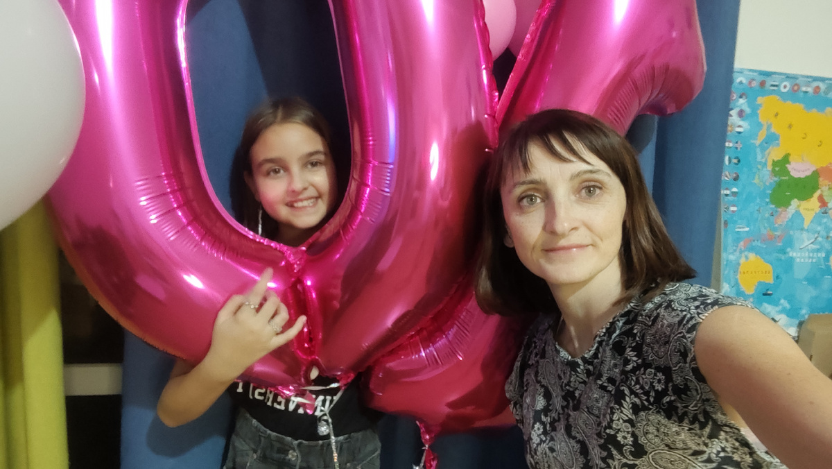 Я с Лизуней