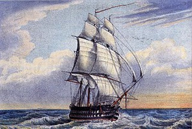 1839, 1 декабря (19 ноября по старому стилю): Спущен на воду «Гавриил» - парусный линейный корабль Черноморского флота