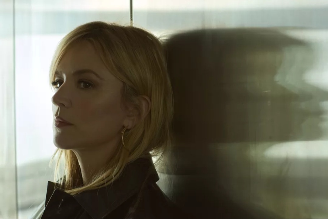 Виржини Эфира для "Madame Figaro". Стиль: Сесиль Мартен. Прическа: Руди Мармета. Макияж: Фред Марин средствами Lâncôme. Фотограф: P.A. Hüe de Fontenay. На актрисе кожаная куртка  от Yves Saint-Laurent (Anthony Vaccarello), украшения от Cartier.  