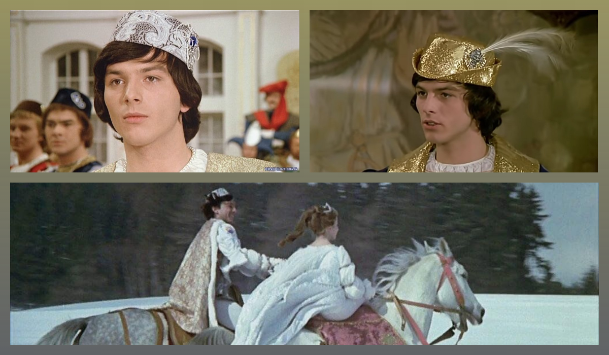 Кадры из фильма "Три орешка для Золушки" (1973).