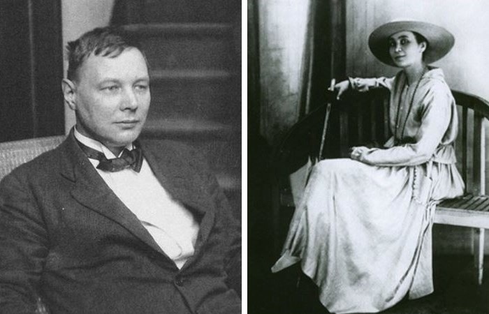 Михаил Ларионов и Наталья Гончарова