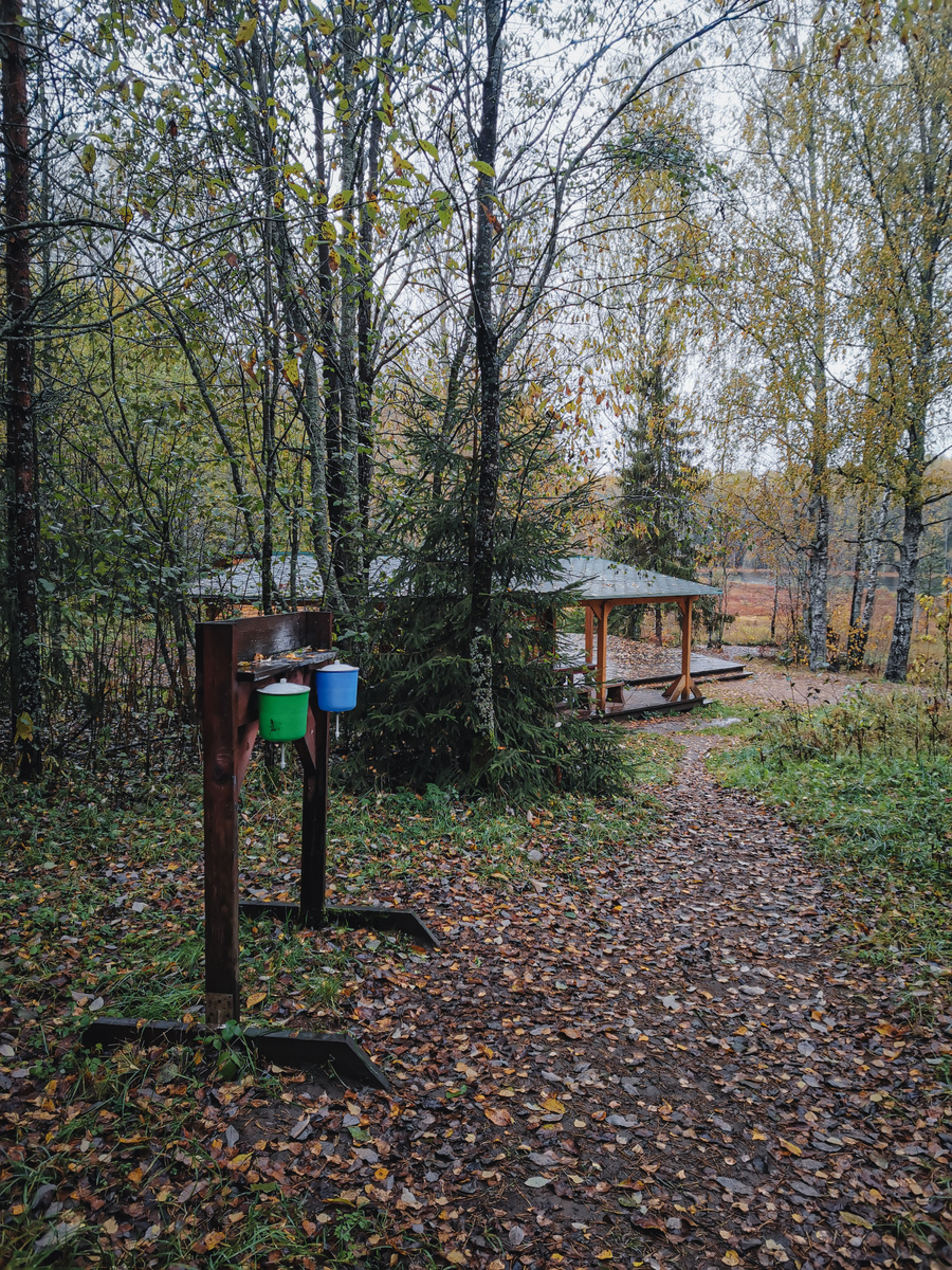 Рукомойники на стоянке