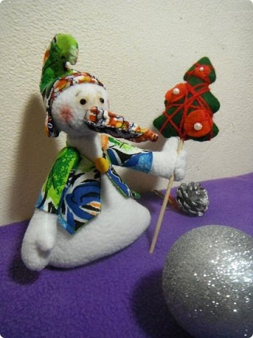 Снеговик гусь