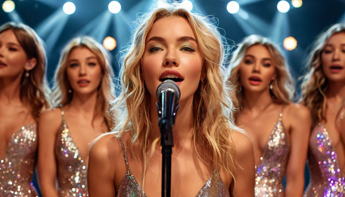 Поем песни в караоке!