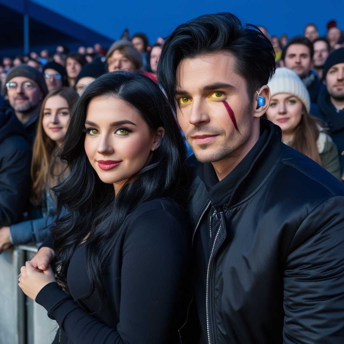 Илья Наст. "Выживачка" Демон и Алиса на концерте группы "Лисий дождь"