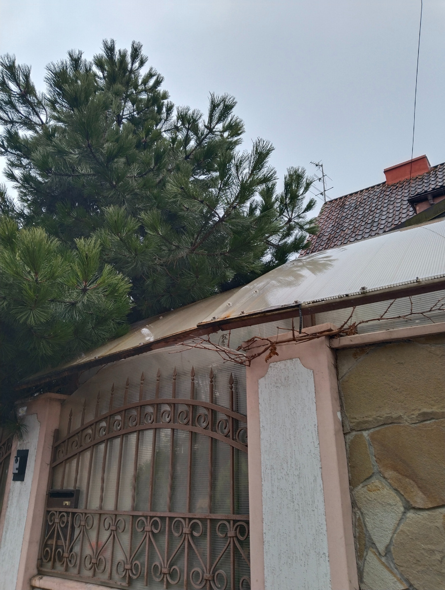 Немецкий дом, переделанный в современный особняк.