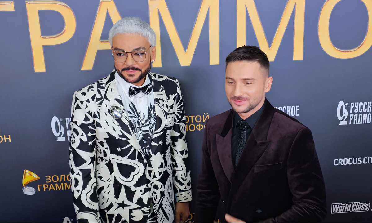 Филипп Киркоров и Сергей Лазарев. Фото: Феликс Грозданов / Клео.ру