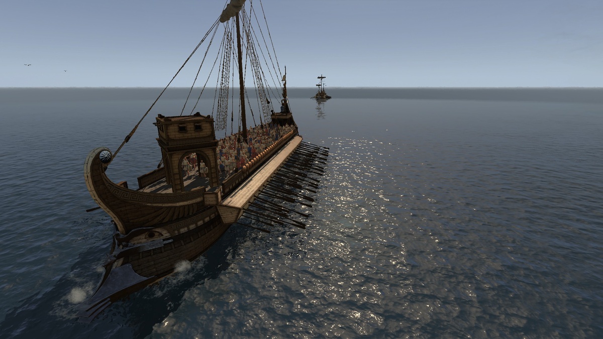 Пентера с башнями Total War: Rome II нос