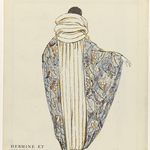 1. Вечернее манто 1920х. Иллюстрации из открытых источников. Коллажи авторские.