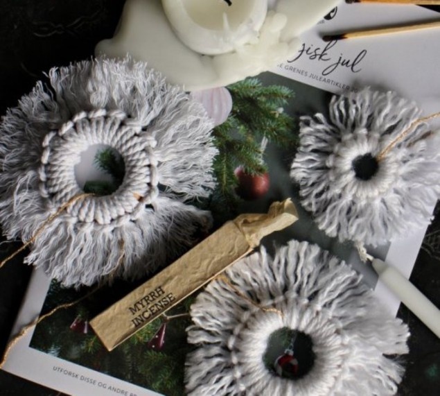    В технике макраме   
Источник: «Wonderwood»