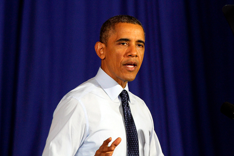    «В июле 2014 года действующий тогда президент США Барак Обама в письме Владимиру Путину впервые на уровне глав государств обвинил Россию в проведении нарушающих договор испытаний крылатых ракет средней дальности».   
Фото: © Bruce Cotler / ZUMAPRESS.com / www.globallookpress.com