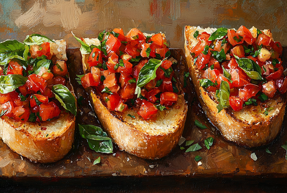    Рецепты брускетт