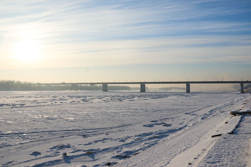    Обь. Морозы. Зима. Источник: Виталий Барабаш/"Толк"