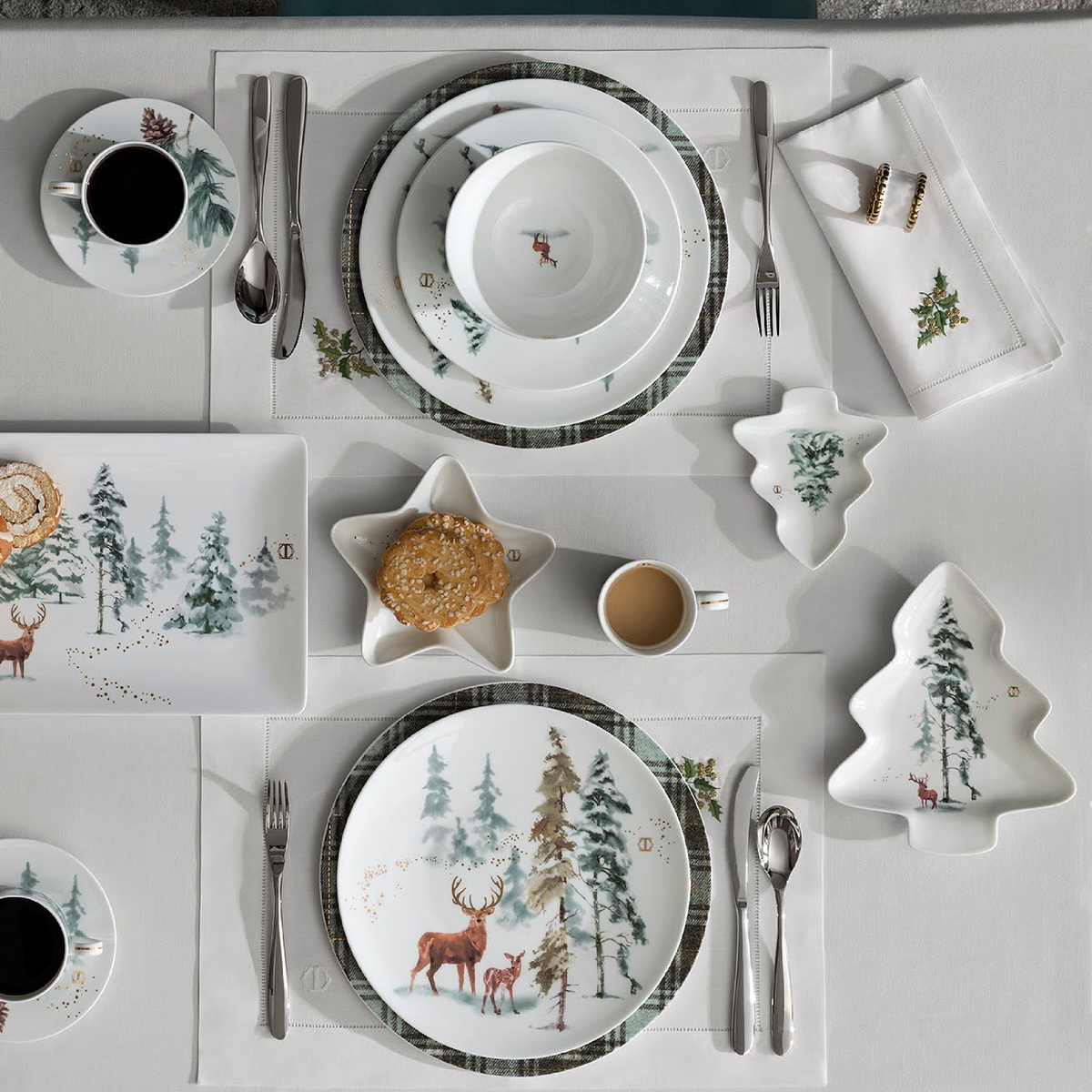 Коллекция фрафоровой посуды «Сноуви»