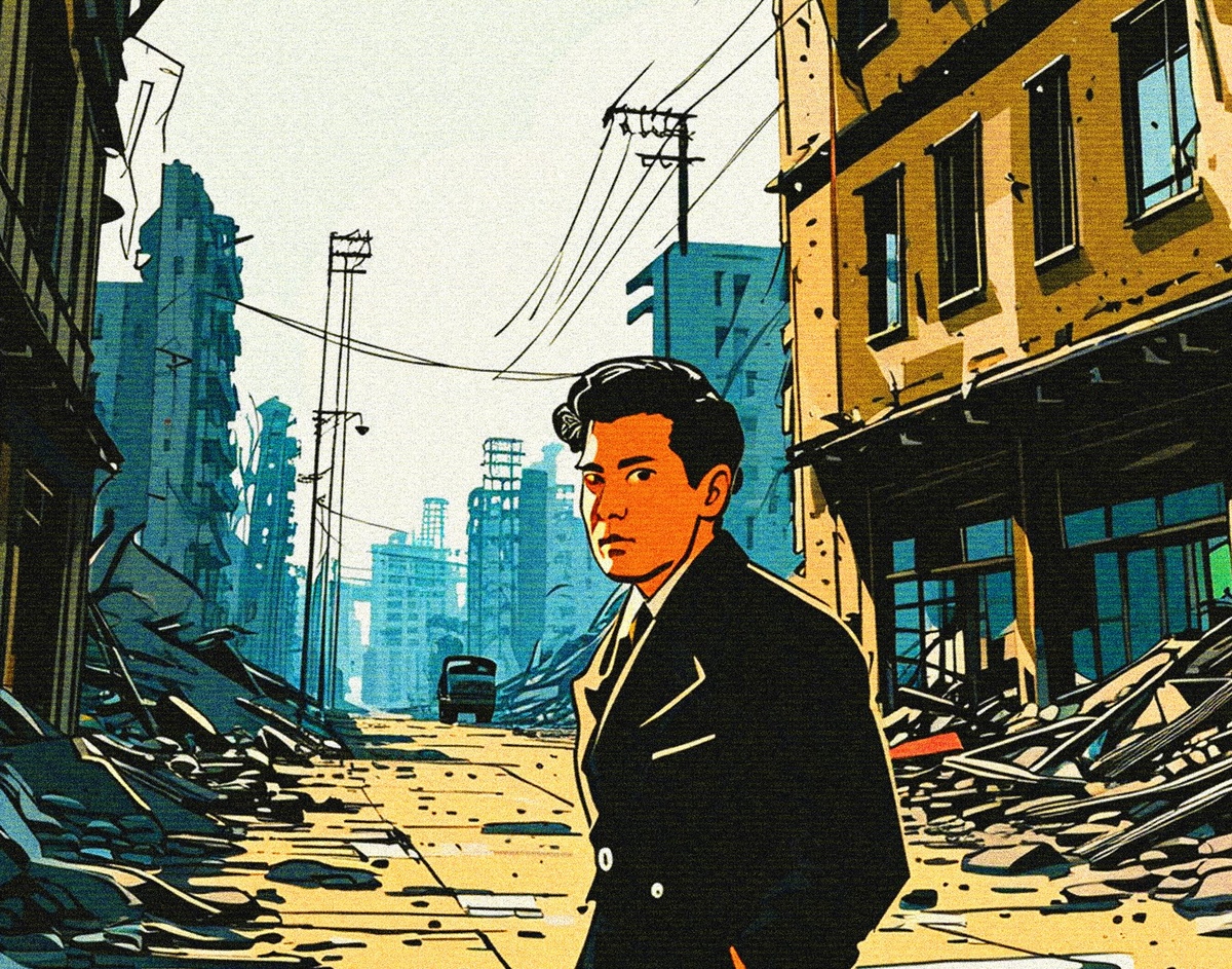 Акио не пугало, что страна была в экономическом упадке, а население подавлено после окончания войны