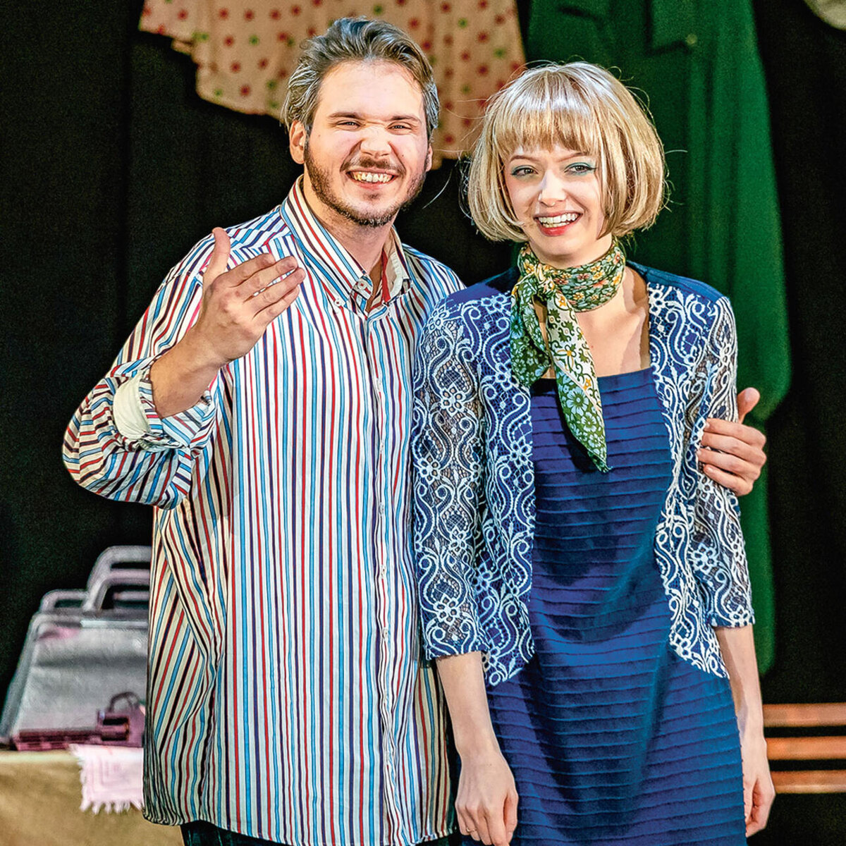    Арсений Локтионов и Валерия Тарелкина Валерий Щербин/Пресс-служба Института театрального искусства имени Кобзона