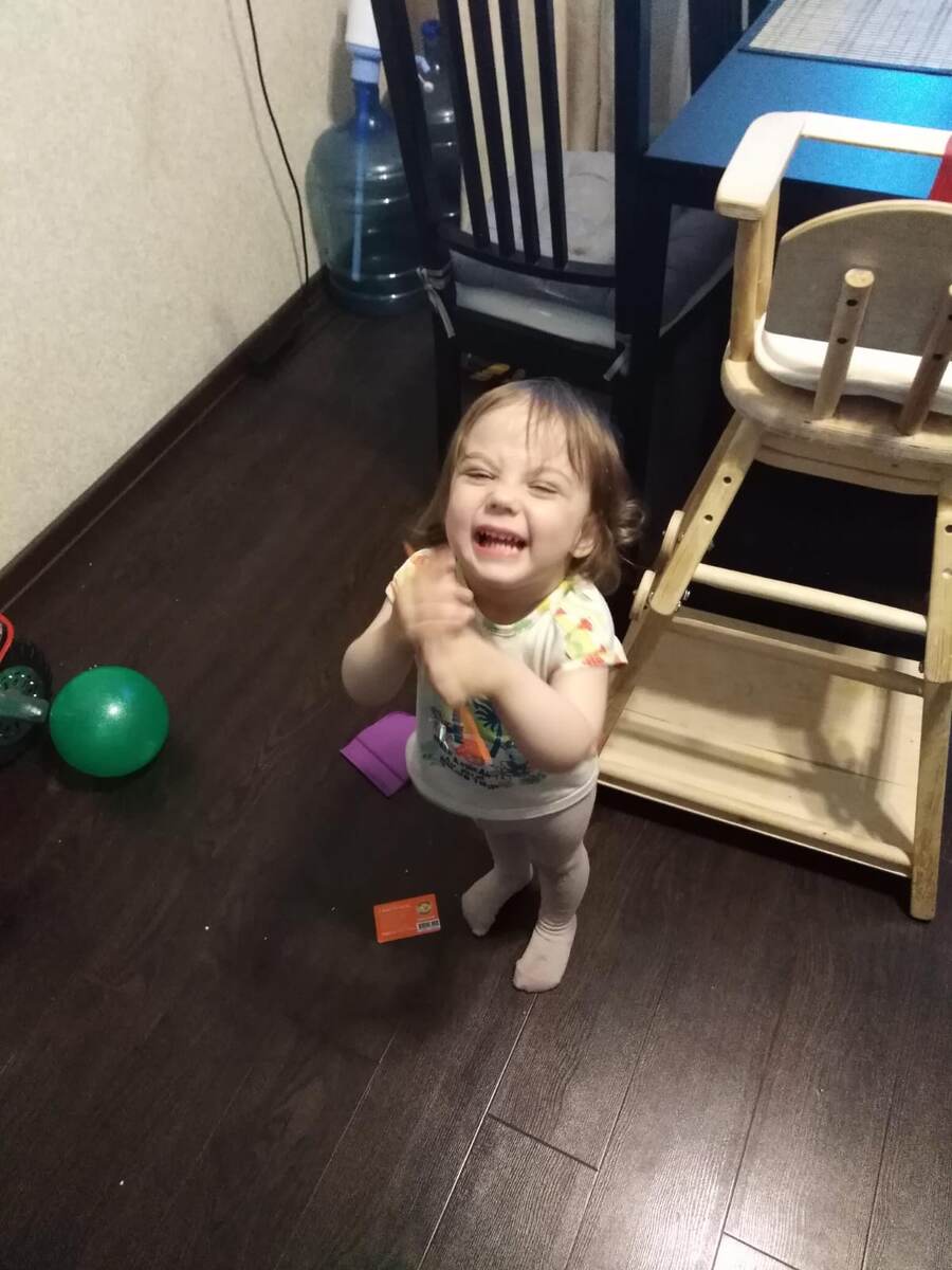 Аделька в 2 года ♥️