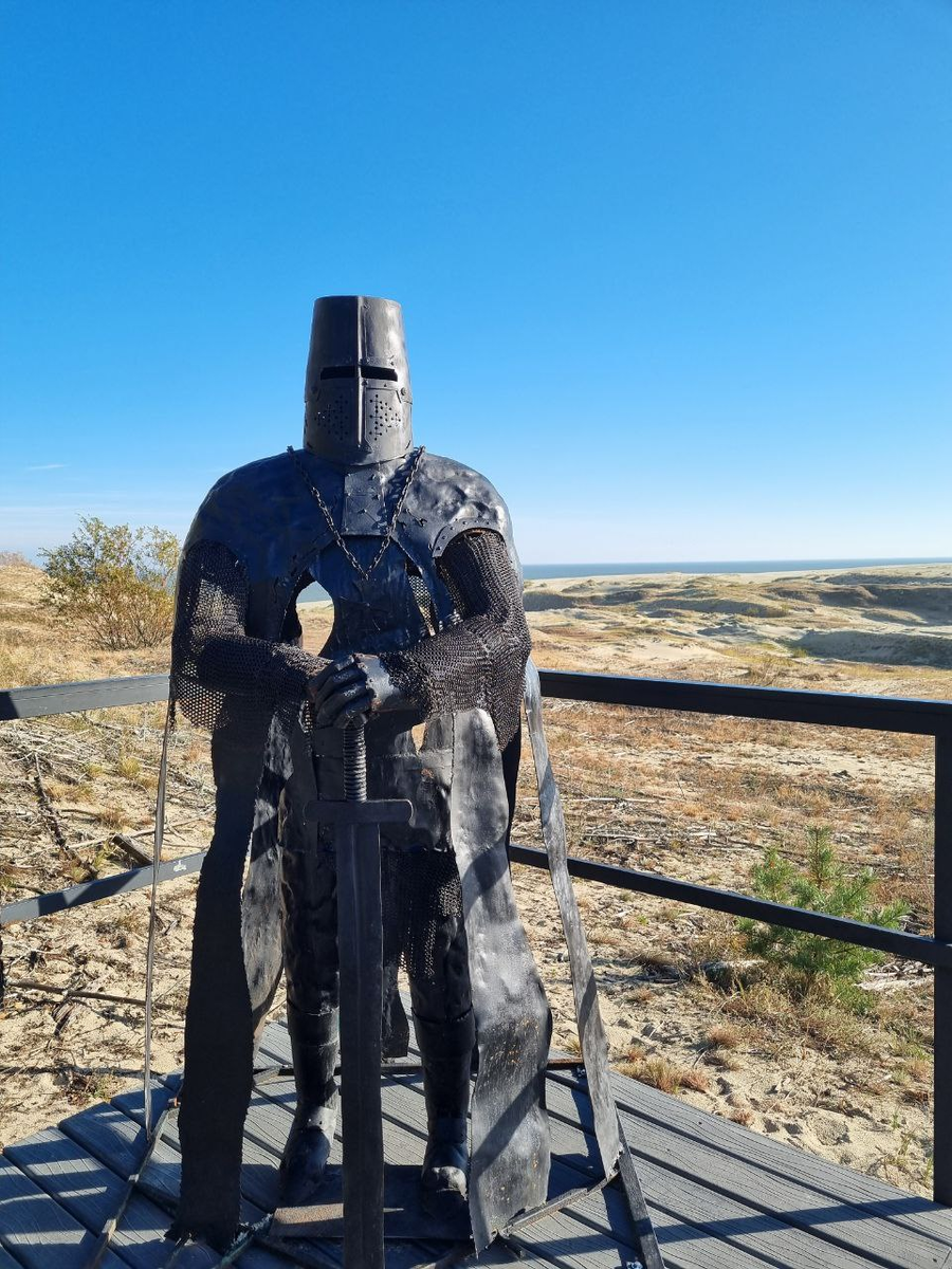 Крестоносец на Куршской косе 