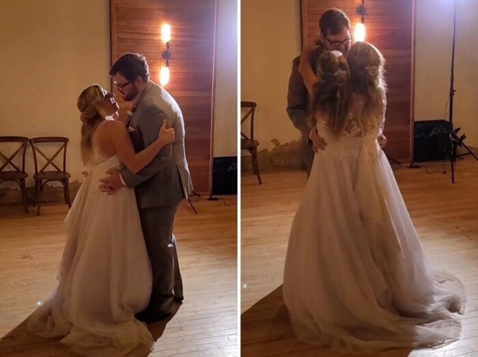 Танец молодоженов. Видеокадры