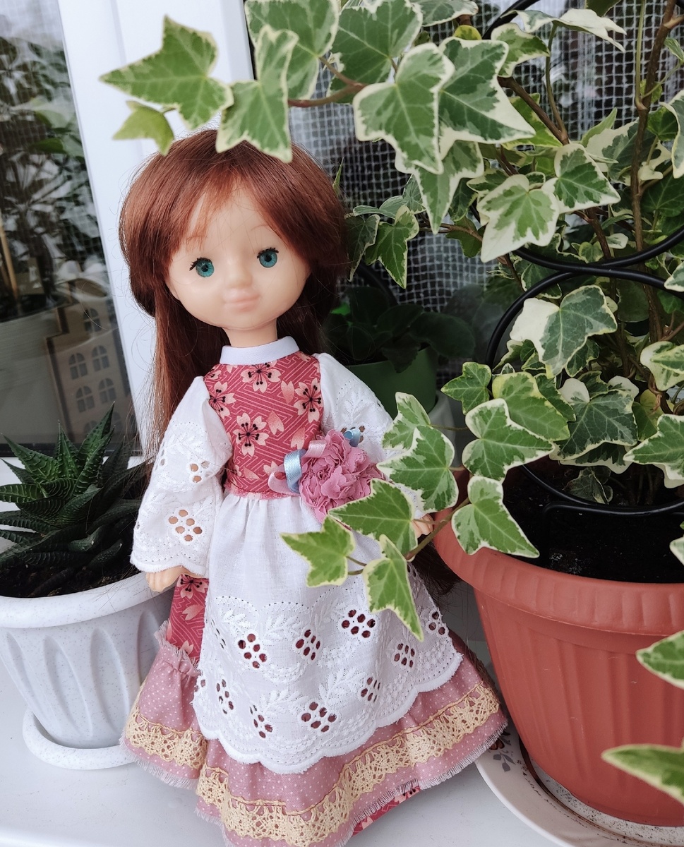 реставрация куклы СССР, кукла из детства.