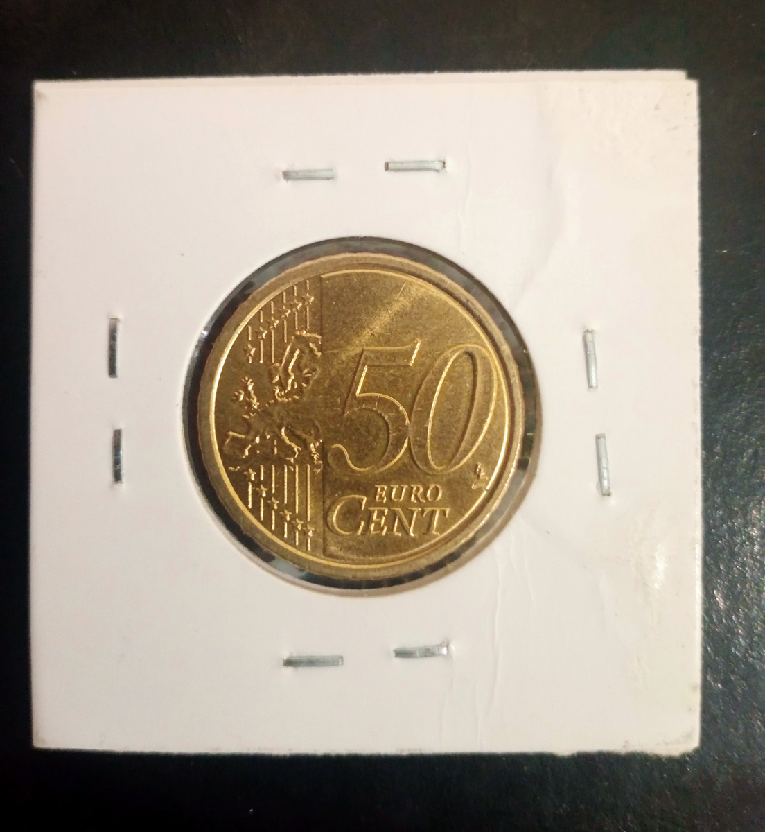 Аверс монеты 50 евро центов 2018г Ватикан.