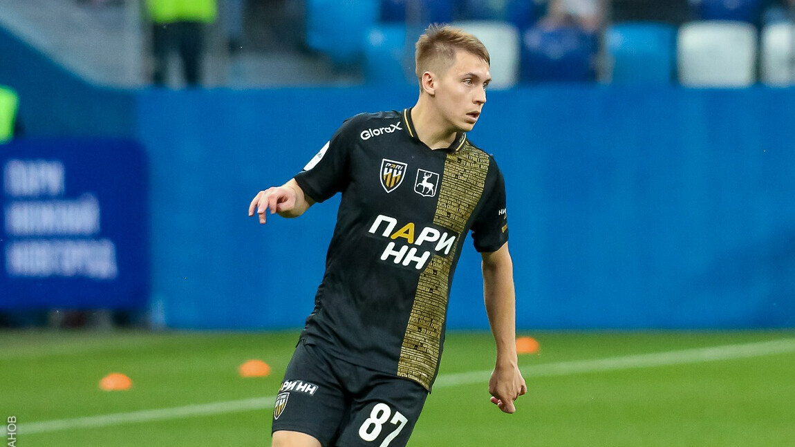     Кирилл Боженов. Фото: ФК «Пари НН»
