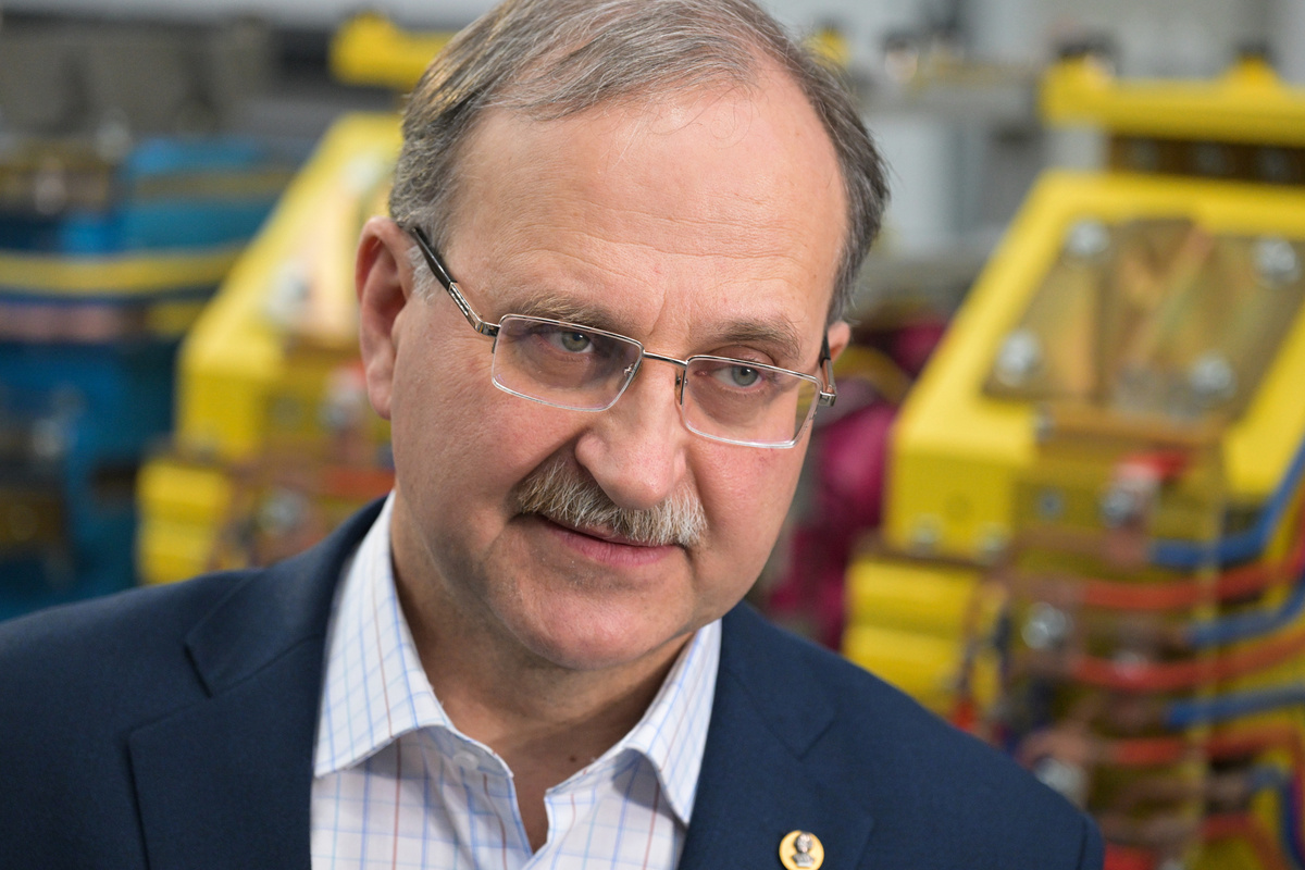     Директор Института ядерной физики им. Г.И. Будкера СО РАН (ИЯФ СО РАН) академик РАН Павел Логачев / РИА Новости / Александр Кряжев