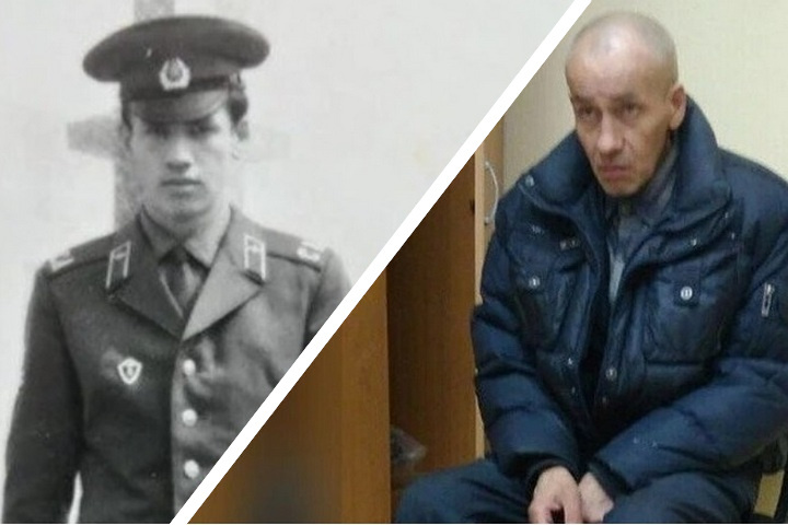 Масалимов в молодости (слева) и после третьего нападения в 2018 году (справа)