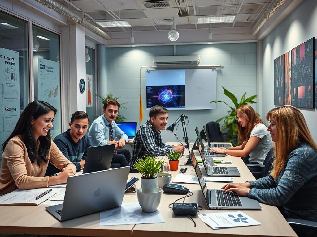    Динамичная команда будущего