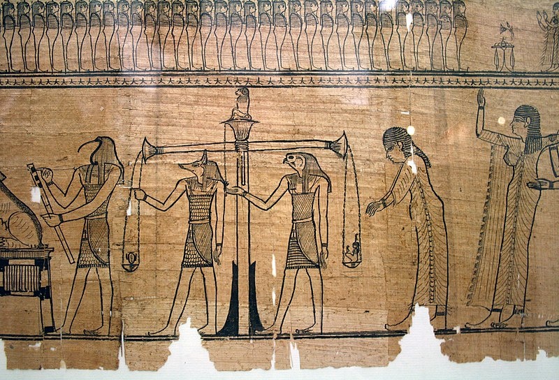 Взвешивание сердца на Суде Осириса