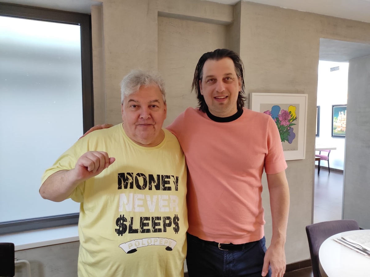 Я и Тал Хурвиц в Белграде