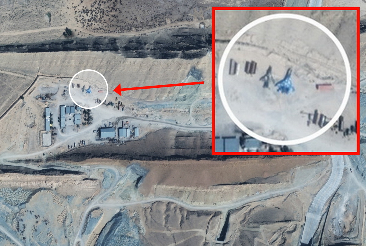 Спутниковые снимки открытия подземной авиабазы в Иране, которые якобы доказывают наличие у страны истребителей Су-35