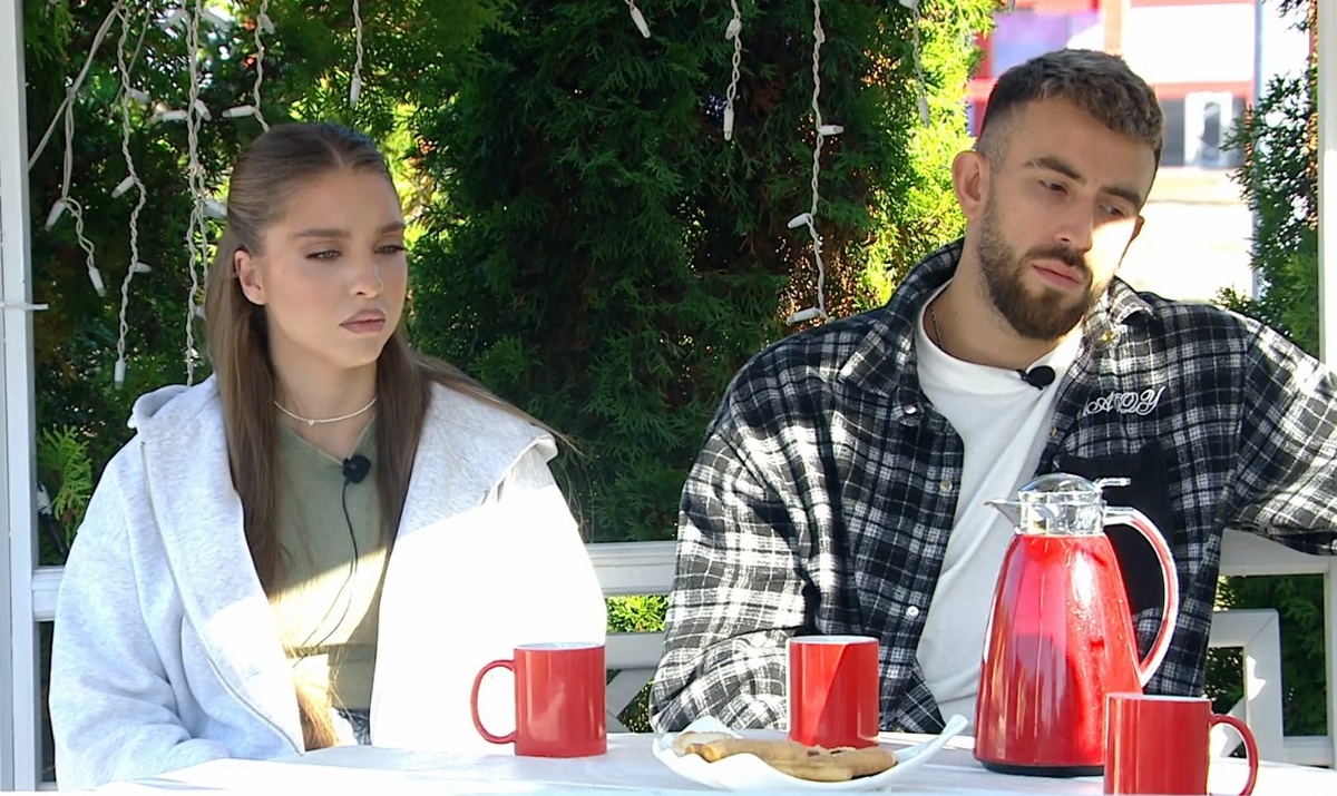 Игорь Григорьев и Катя Квашникова (фото из эфира на «Okko»)