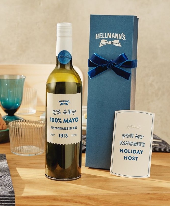 Hellmann's представили майонез в форме бутылки вина