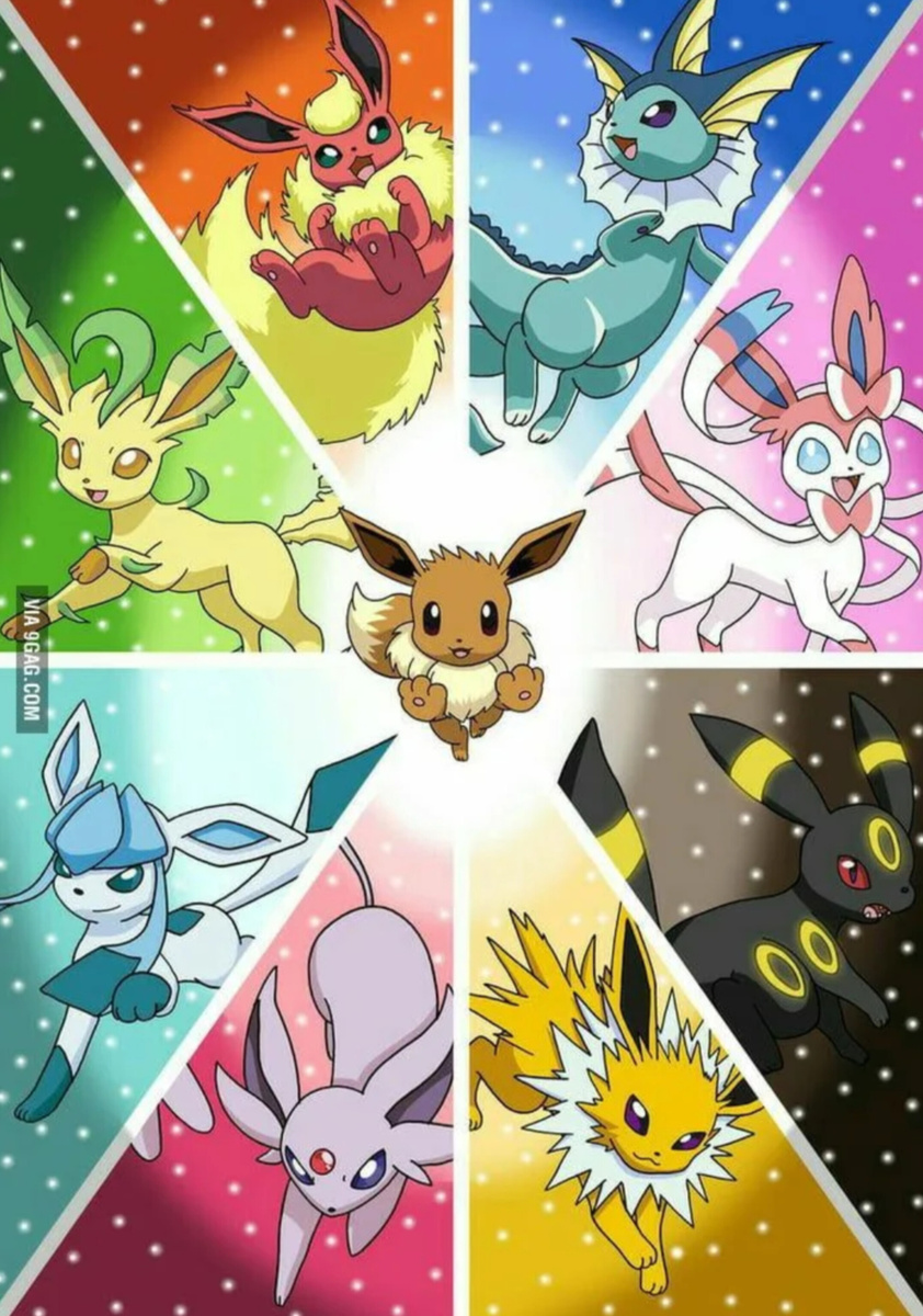 Завтра начинается неделя Покемона Иви , пишите комментарии под статьёй и предлагайте кого мы нарисуем и на каком фоне.