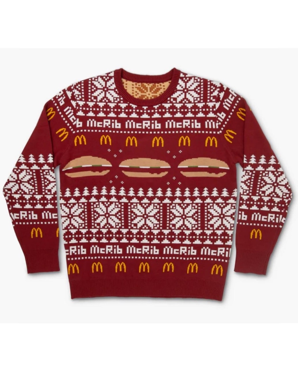 McDonald's запустил лимитированный новогодний мерч!  