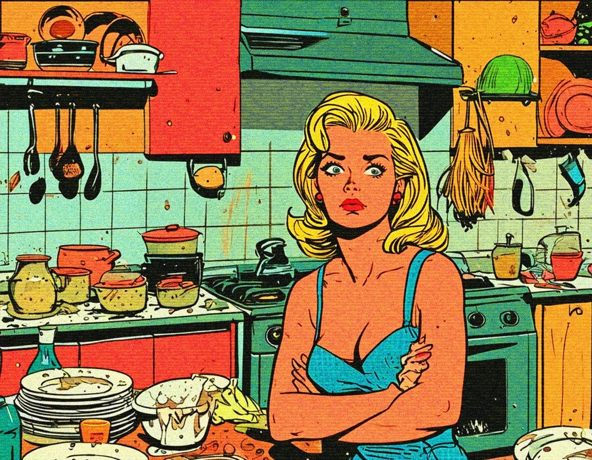 «Я не знаю, как буду оплачивать этот счет». Воспитывая троих детей самостоятельно, Мангано поняла, что на уборку у нее уходит слишком много времени