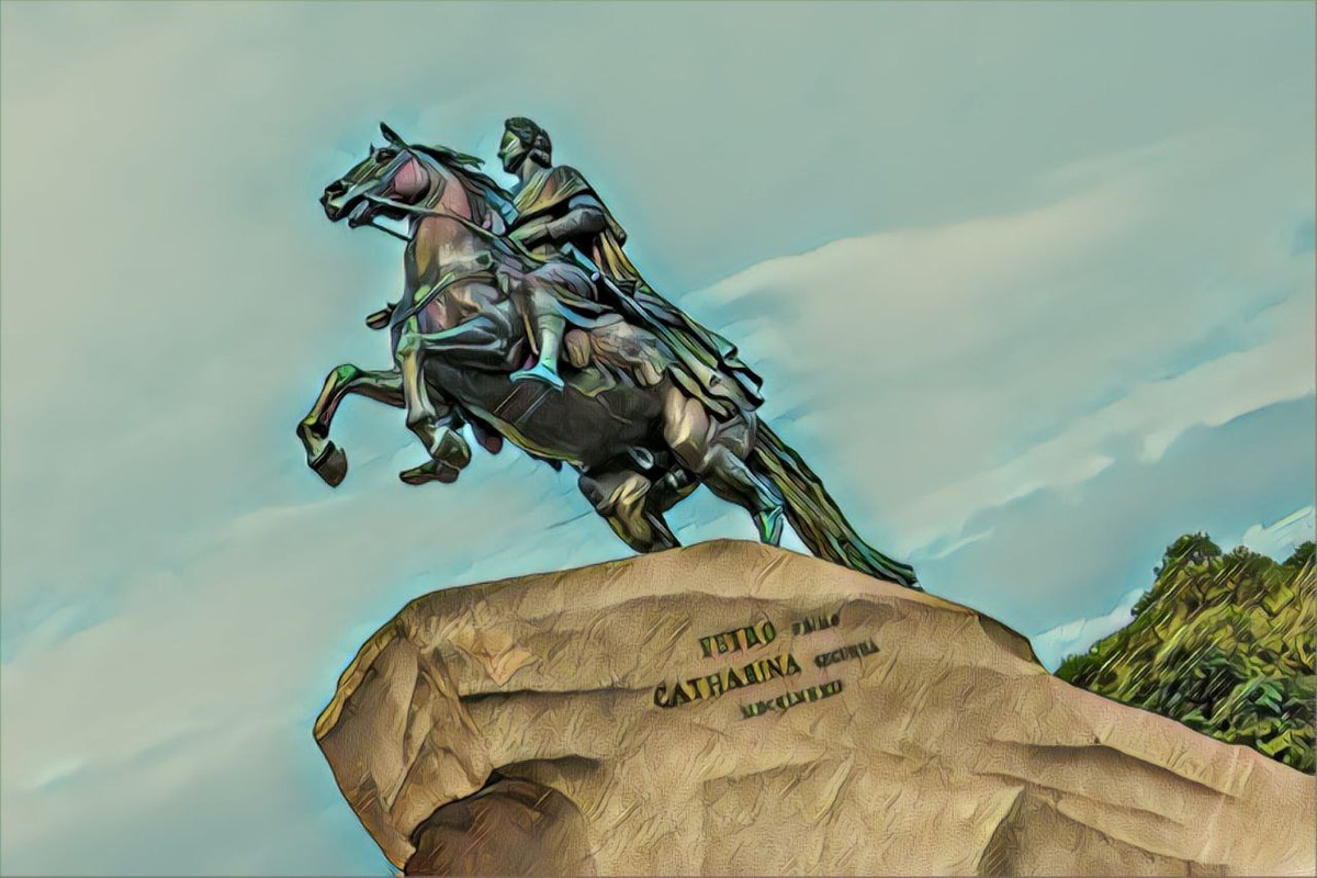 Взгляд в прошлое: почему у Медного всадника зрачки в форме сердца?