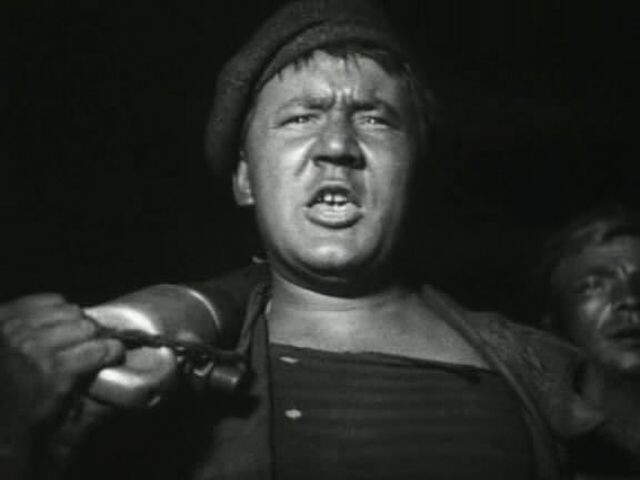 Борис Андреев в фильме "Большая жизнь", 1939
