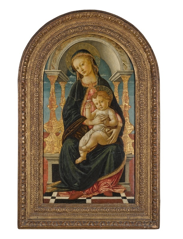 Сандро Боттичелли. Мадонна с младенцем. 