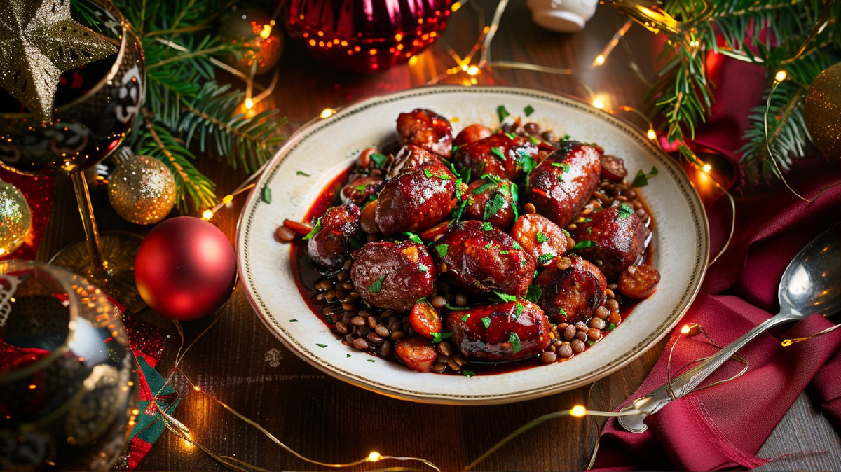 Котекино с чечевицей 