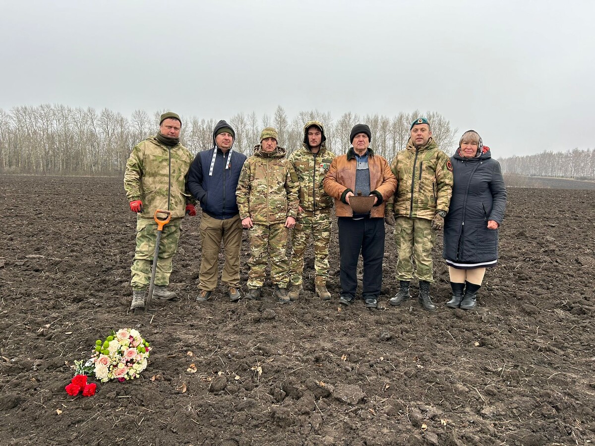 На месте гибели Сергея Чугункова